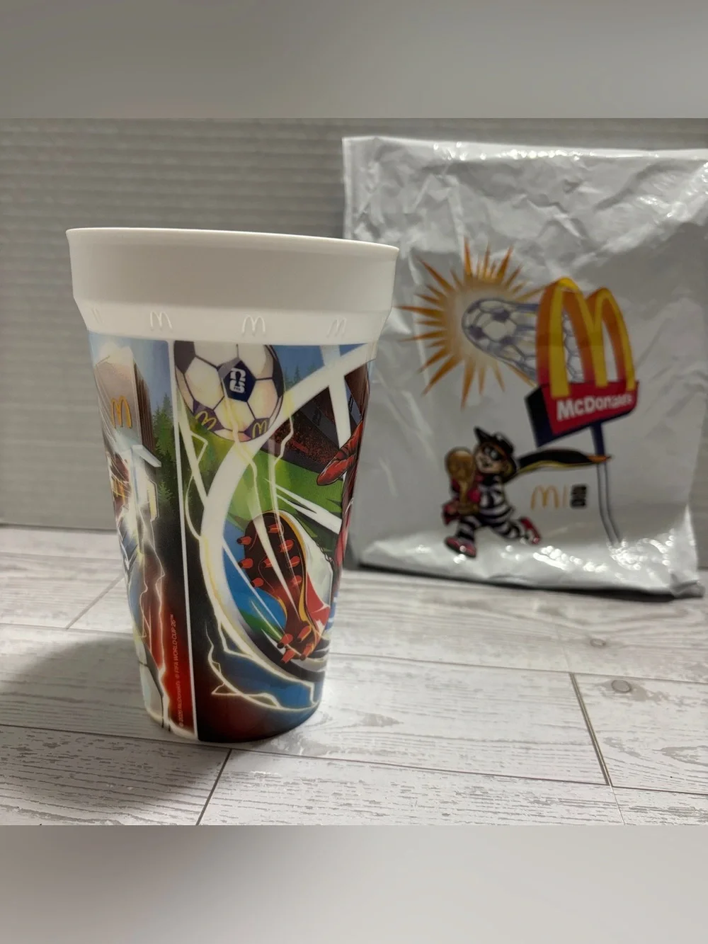 McDonald's World Cup Alphonso Davies Soccer Player FIFA 2026 Collectible Cup